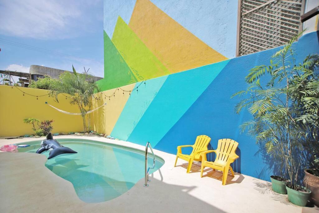 Studio -Trees At Mikasa- Near Beach, Pool, Fast Wifi, Ac & King Bed プエルト・エスコンディード エクステリア 写真