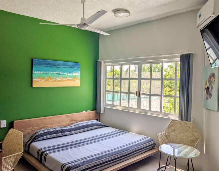Studio -Trees At Mikasa- Near Beach, Pool, Fast Wifi, Ac & King Bed プエルト・エスコンディード エクステリア 写真