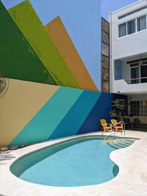 Studio -Trees At Mikasa- Near Beach, Pool, Fast Wifi, Ac & King Bed プエルト・エスコンディード エクステリア 写真